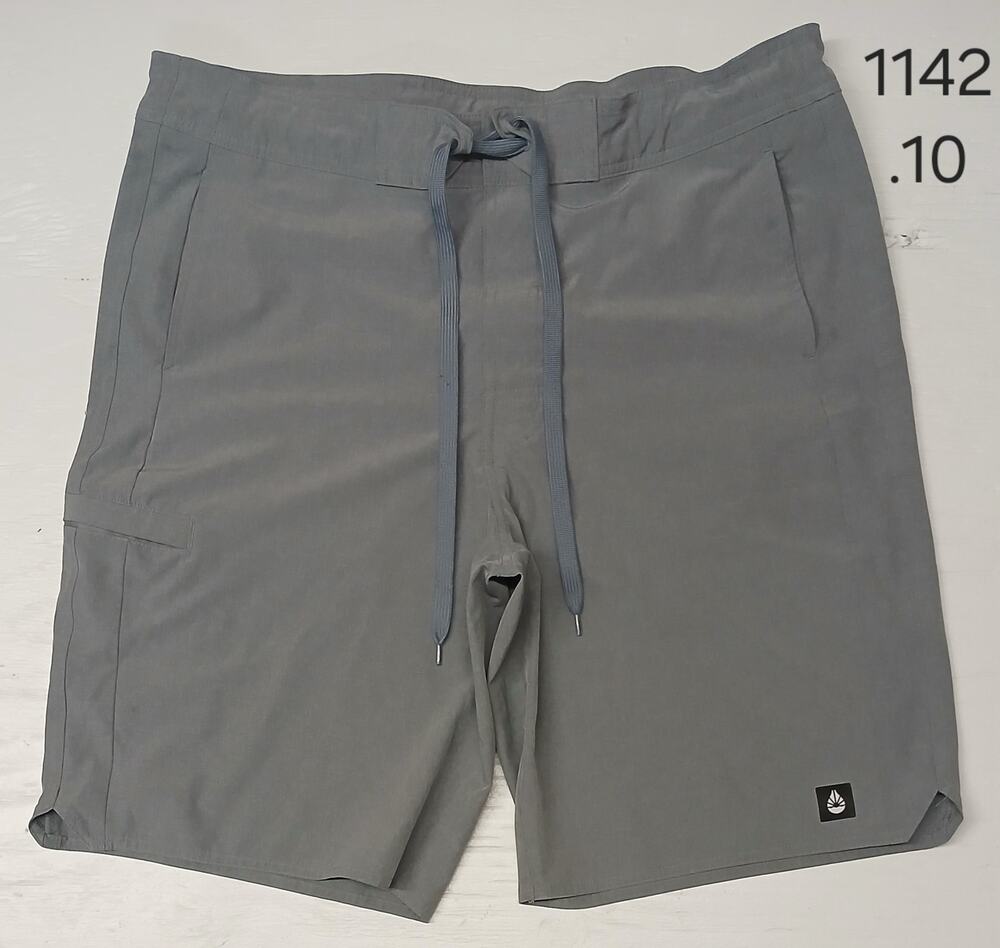 O'Rageous (Large) Gray Dri-Fit String Hybrid Board Shorts